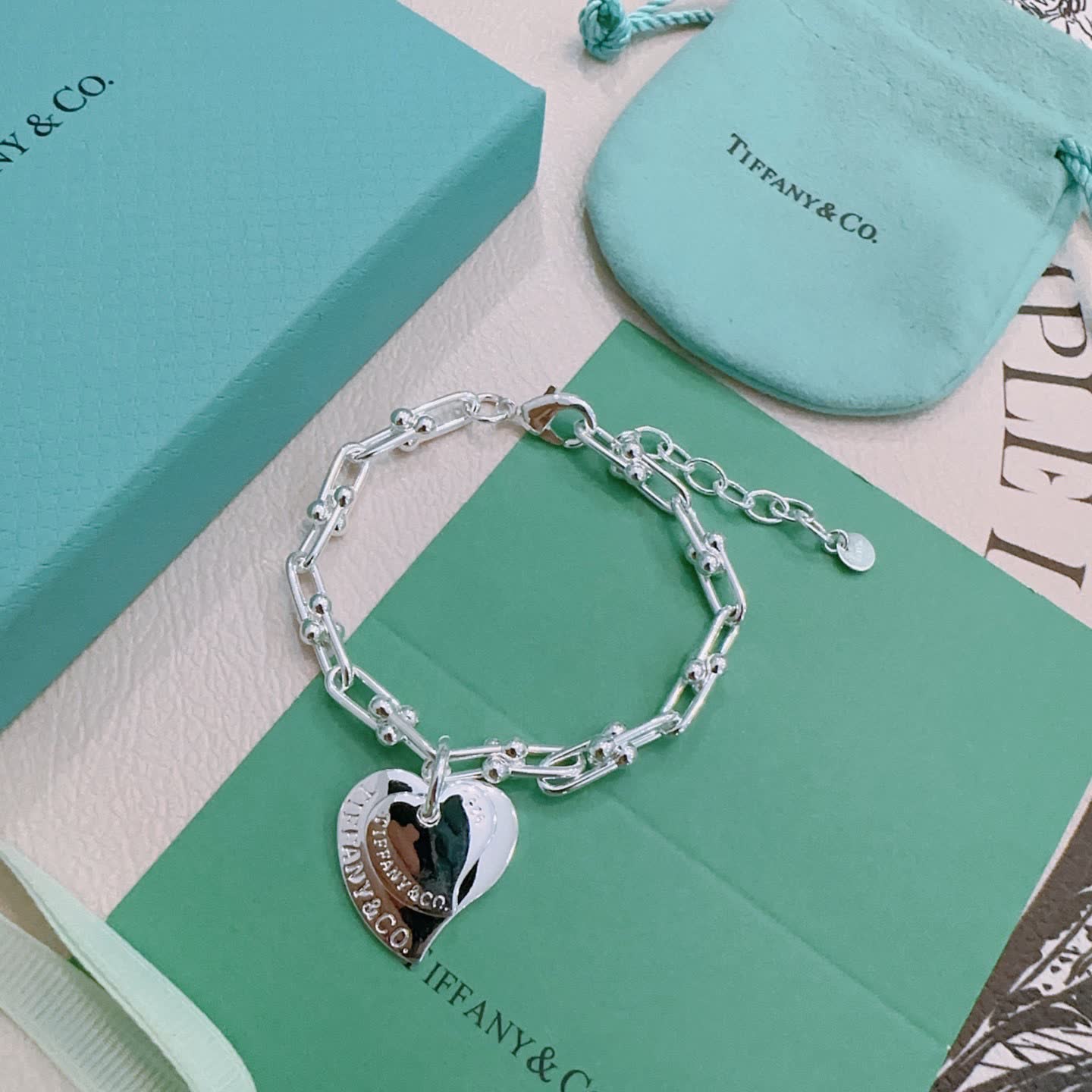 Tiffany & Co. Heart Tag Bracelet